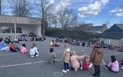 Sur la cour de récréation