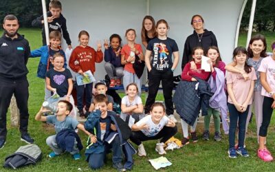 EPS : course d’orientation classe des CM1-CM2