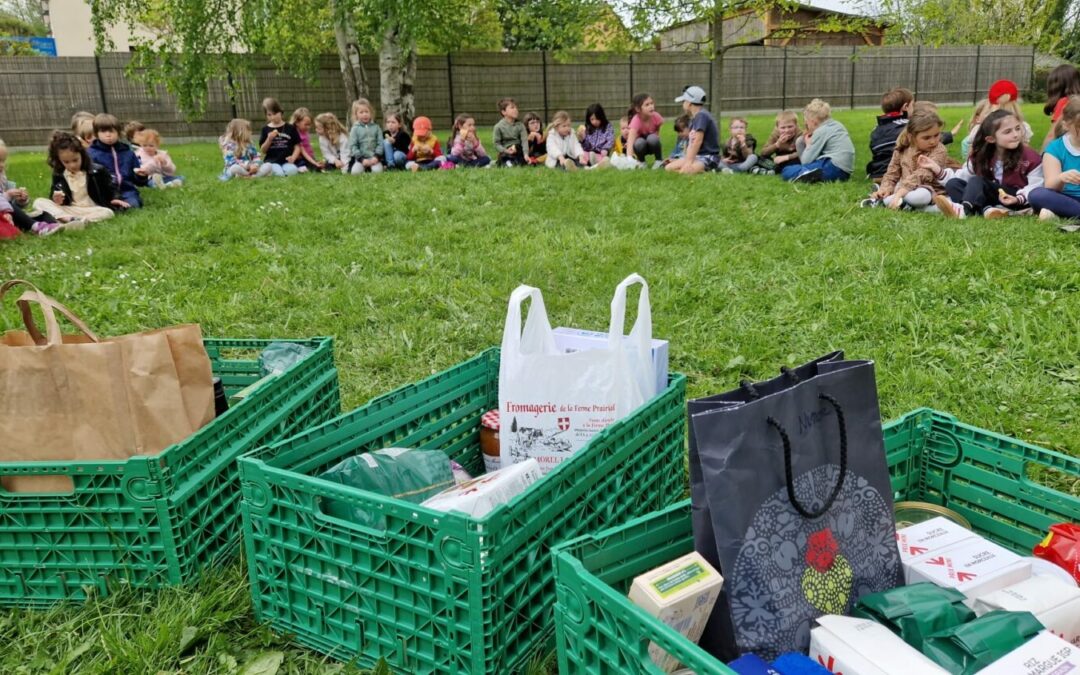 Une belle action de solidarité à l’école